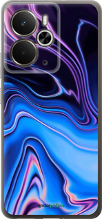 Силіконовий чехол Візерунок води для Realme 14 5G / 14T 5G - 4491u-4024 изображение 