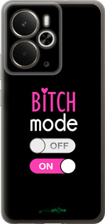 Силиконовый чехол Bitch mode для Realme 14 5G / 14T 5G - 4548u-4024 изображение 