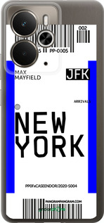 Силиконовый чехол New York для Realme 14 5G / 14T 5G - 4861u-4024 изображение 