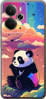 Силіконовий чехол Панда в хмарах для Realme 14 5G / 14T 5G - 5585u-4024 изображение 