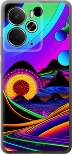 Силиконовый чехол Абстракция v3 для Realme 14 5G / 14T 5G - 5620u-4024 изображение 