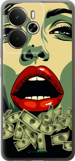Силиконовый чехол Big money 2 для Realme 14 5G / 14T 5G - 5668u-4024 изображение 