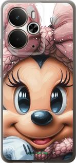 Силиконовый чехол Минни Маус с бантиком для Realme 14 5G / 14T 5G - 6055u-4024 изображение 