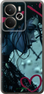Силиконовый чехол XO Love v2 для Realme 14 5G / 14T 5G - 6057u-4024 изображение 