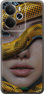 Силиконовый чехол Объятия змеи для Realme 14 5G / 14T 5G - 6081u-4024 изображение 
