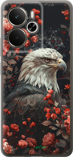 Силиконовый чехол Цветочный страж для Realme 14 5G / 14T 5G - 6102u-4024 изображение 