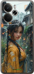 Силиконовый чехол Anime-girl для Realme 14 5G / 14T 5G - 6133u-4024 изображение 