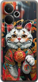 Силиконовый чехол China Cat v2 для Realme 14 5G / 14T 5G - 6135u-4024 изображение 