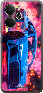 Силиконовый чехол Ауди для Realme 14 5G / 14T 5G - 6286u-4024 изображение 
