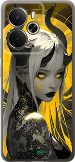 Силиконовый чехол Аниме демон 2 для Realme 14 5G / 14T 5G - 6309u-4024 изображение 