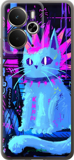 Силіконовий чехол Кіт панк для Realme 14 5G / 14T 5G - 6311u-4024 изображение 