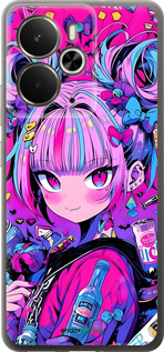 Силиконовый чехол Аниме милаха для Realme 14 5G / 14T 5G - 6314u-4024 изображение 