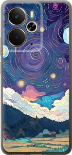 Силиконовый чехол Креативный арт для Realme 14 5G / 14T 5G - 6322u-4024 изображение 
