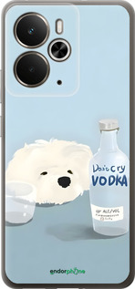 Силиконовый чехол Пес водка для Realme 14 5G / 14T 5G - 6368u-4024 изображение 