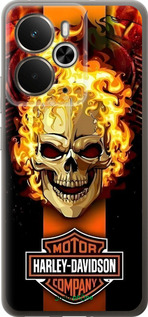 Силіконовий чехол Харлей девидсон для Realme 14 5G / 14T 5G - 6370u-4024 изображение 