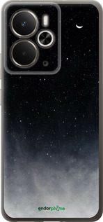 Силиконовый чехол Сині хмари, Синій місяць для Realme 14 5G / 14T 5G - 6396u-4024 изображение 