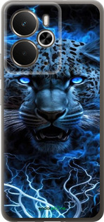 Силиконовый чехол Ледяной леопард для Realme 14 5G / 14T 5G - 6460u-4024 изображение 