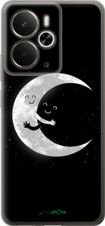 Силиконовый чехол Лунные объятия для Realme 14 5G / 14T 5G - 6508u-4024 изображение 