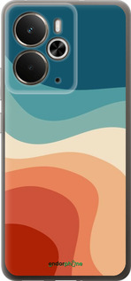 Силиконовый чехол В стиле ретро с волнами для Realme 14 5G / 14T 5G - 6531u-4024 изображение 