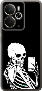 Силиконовый чехол Скелет делает Selfie для Realme 14 5G / 14T 5G - 6535u-4024 изображение 