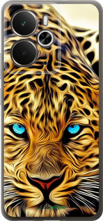 Силиконовый чехол Леопард для Realme 14 5G / 14T 5G - 6611u-4024 изображение 