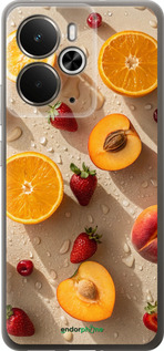 Силіконовий чехол Фрукти 3 для Realme 14 5G / 14T 5G - 6703u-4024 изображение 