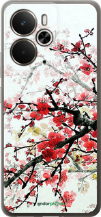 Силіконовий чехол Квітучий кущ для Realme 14 5G / 14T 5G - 831u-4024 изображение 