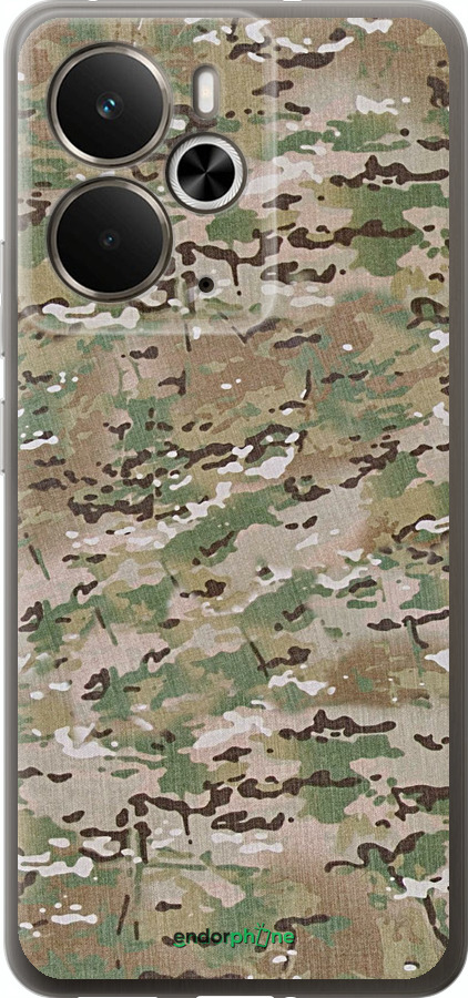 Силиконовый чехол Камуфляж v5 для Realme 14 5G / 14T 5G - 1201u-4024 изображение 
