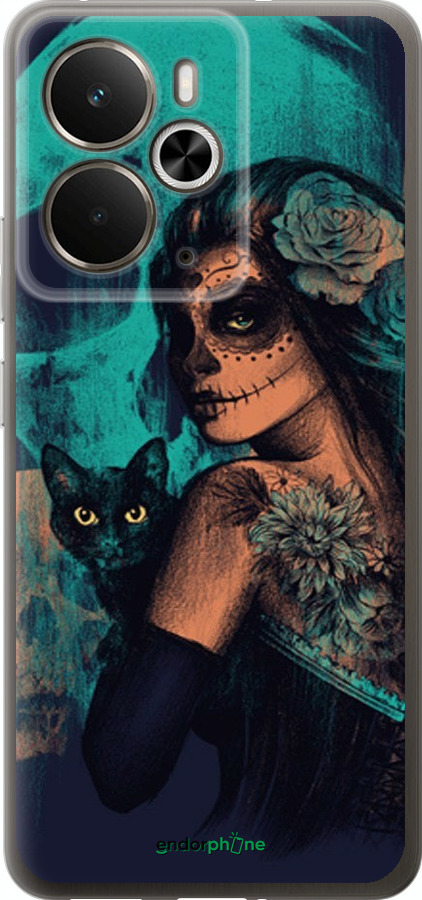 Силиконовый чехол Fantasy girl для Realme 14 5G / 14T 5G - 4133u-4024 изображение 