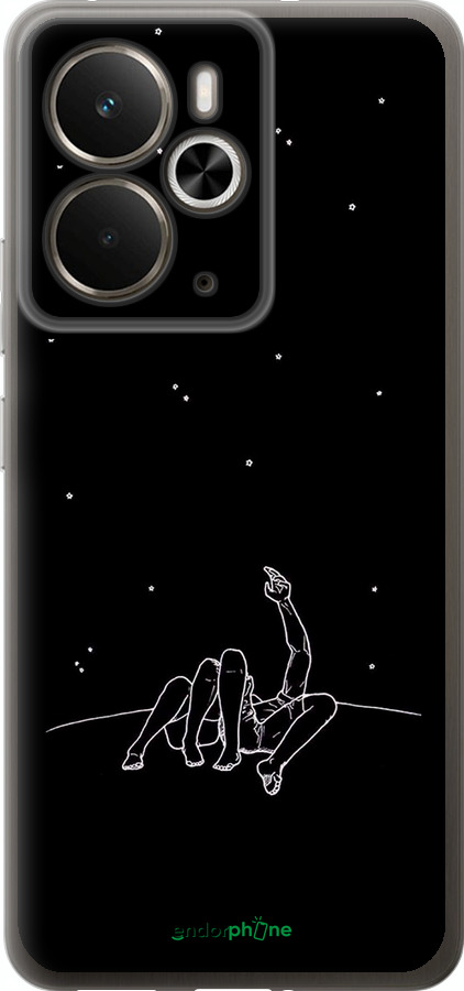 Силиконовый чехол Романтика для Realme 14 5G / 14T 5G - 4306u-4024 изображение 