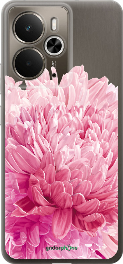 Силіконовий чехол Хризантема для Realme 14 5G / 14T 5G - 4666u-4024 изображение 