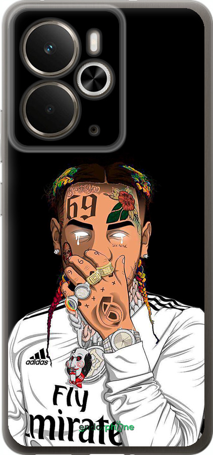 Силиконовый чехол Swag1 для Realme 14 5G / 14T 5G - 4673u-4024 изображение 