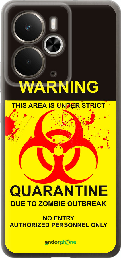 Силиконовый чехол Biohazard  9 для Realme 14 5G / 14T 5G - 4825u-4024 изображение 