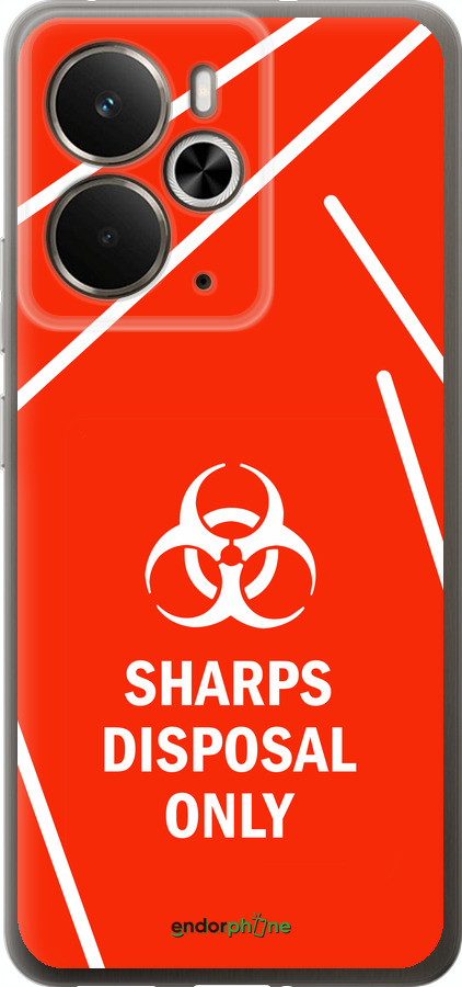 Силиконовый чехол biohazard 27 для Realme 14 5G / 14T 5G - 4843u-4024 изображение 
