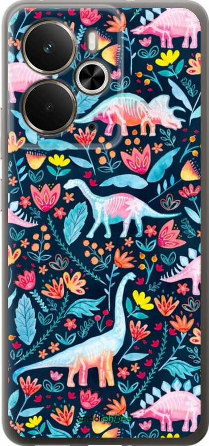 Силиконовый чехол № 5415 для Realme 14 5G / 14T 5G - 5415u-4024 изображение 
