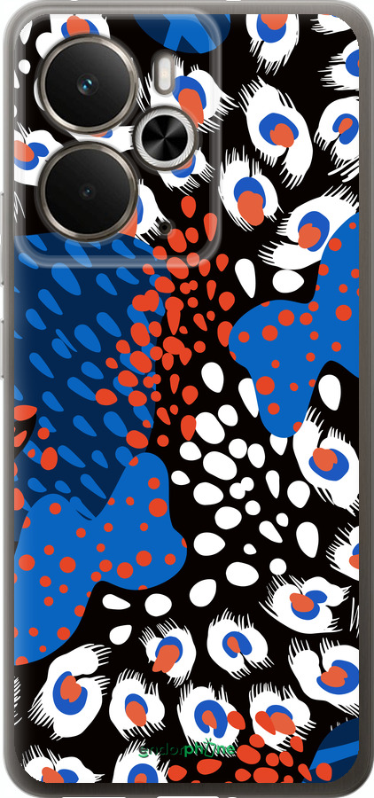 Силиконовый чехол Абстрактный фон v2 для Realme 14 5G / 14T 5G - 5503u-4024 изображение 