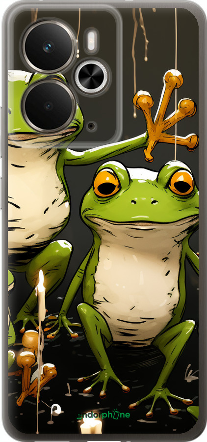Силиконовый чехол Жабки 2 для Realme 14 5G / 14T 5G - 5657u-4024 изображение 