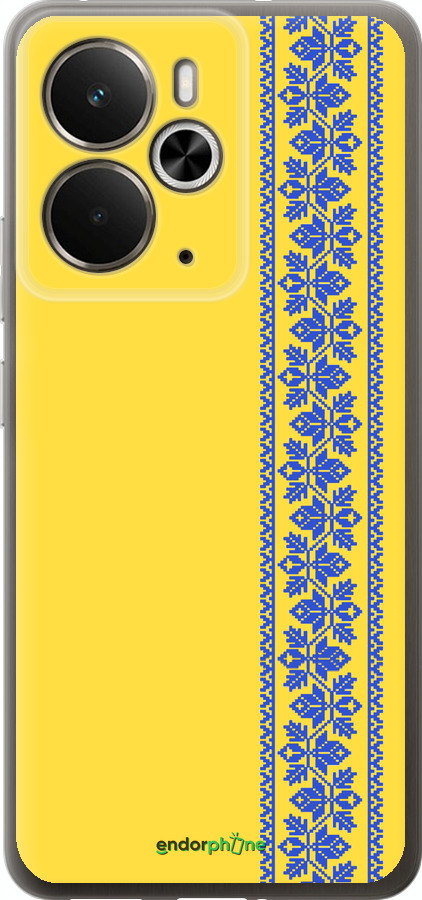 Силиконовый чехол Вышиванка 4 для Realme 14 5G / 14T 5G - 569u-4024 изображение 