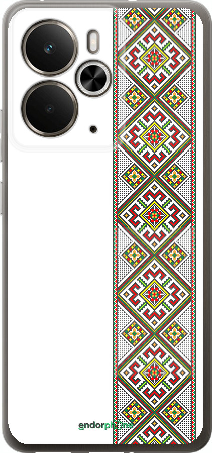 Силиконовый чехол Вышиванка 8 для Realme 14 5G / 14T 5G - 574u-4024 изображение 