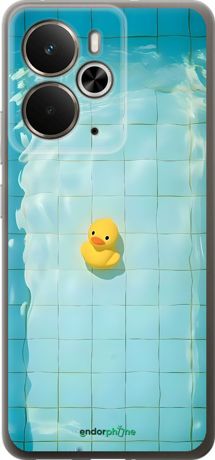 Силиконовый чехол Утенок для Realme 14 5G / 14T 5G - 6323u-4024 изображение 