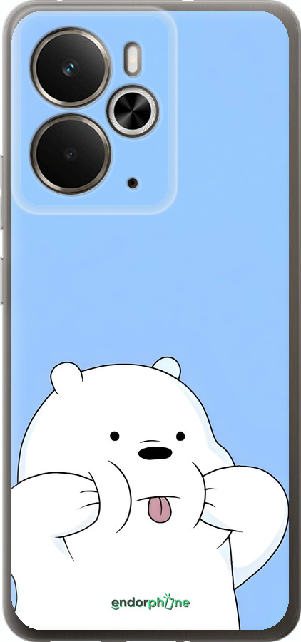 Силіконовий чехол Милий ведмедик для Realme 14 5G / 14T 5G - 6357u-4024 изображение 
