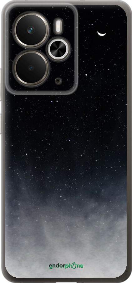 Силиконовый чехол Сині хмари, Синій місяць для Realme 14 5G / 14T 5G - 6396u-4024 изображение 