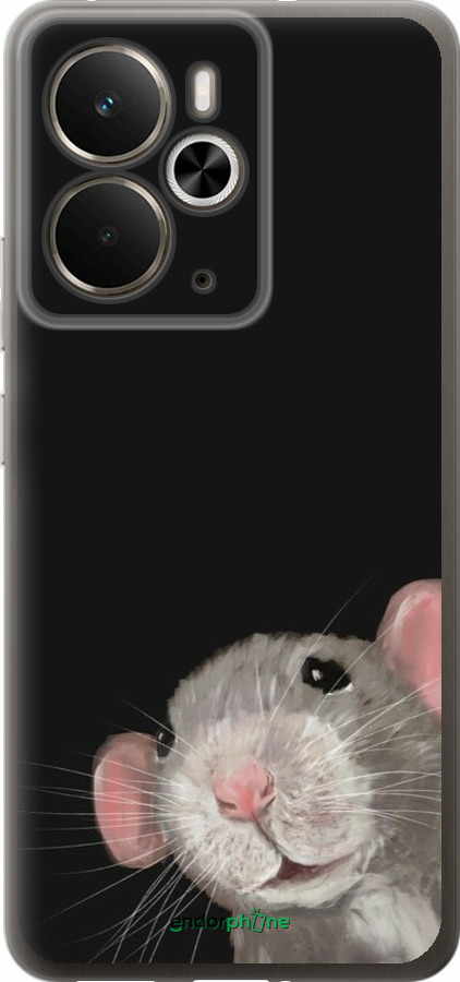 Силіконовий чехол The Peeking Rat для Realme 14 5G / 14T 5G - 6442u-4024 изображение 