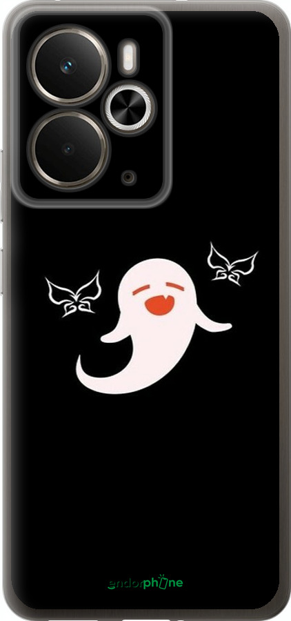 Силиконовый чехол Genshin Impact Ху Тао Искусство духа-призрака для Realme 14 5G / 14T 5G - 6534u-4024 изображение 
