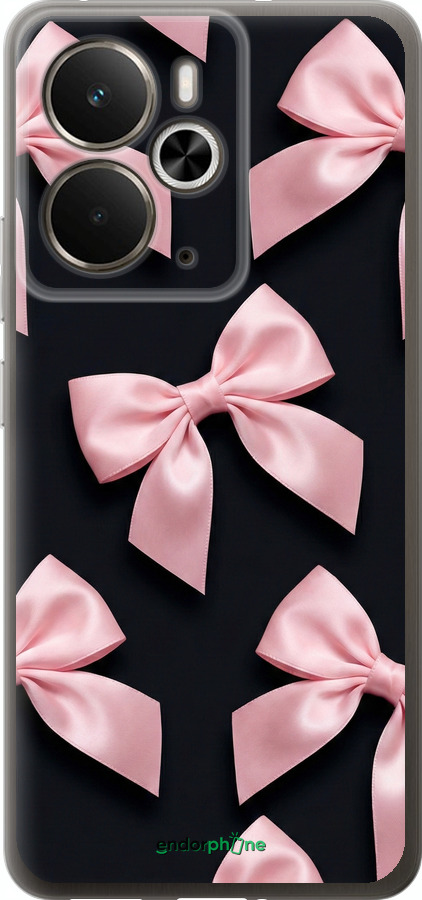 Силіконовий чехол Coquette Ribbons Dark Coquette для Realme 14 5G / 14T 5G - 6767u-4024 изображение 
