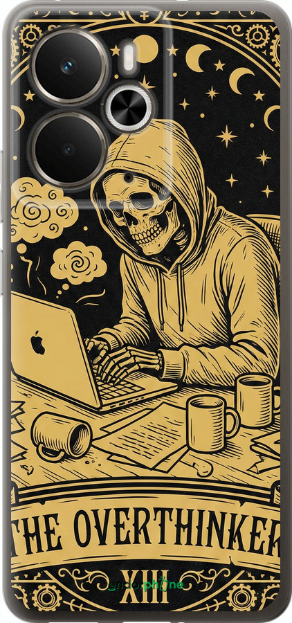 Силіконовий чехол The Overthinker для Realme 14 5G / 14T 5G - 6774u-4024 изображение 