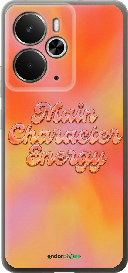 Силиконовый чехол Aura Gradient Main Character Energy Aesthetic Y2K для Realme 14 5G / 14T 5G - 6783u-4024 изображение 