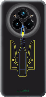 Силиконовый чехол Коктейль Молотова для Realme 14 PRO + - 1044u-3968 изображение 