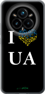Силіконовий чехол I love UA для Realme 14 PRO + - 1112u-3968 изображение 