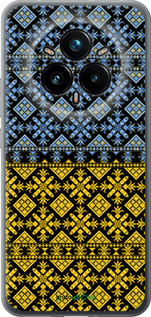 Силіконовий чехол Жовто-блакитна вишиванка для Realme 14 PRO + - 1169u-3968 изображение 